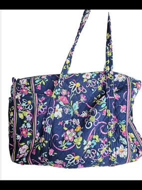 Vera Bradley "Ribbons" Large Duffel Bag